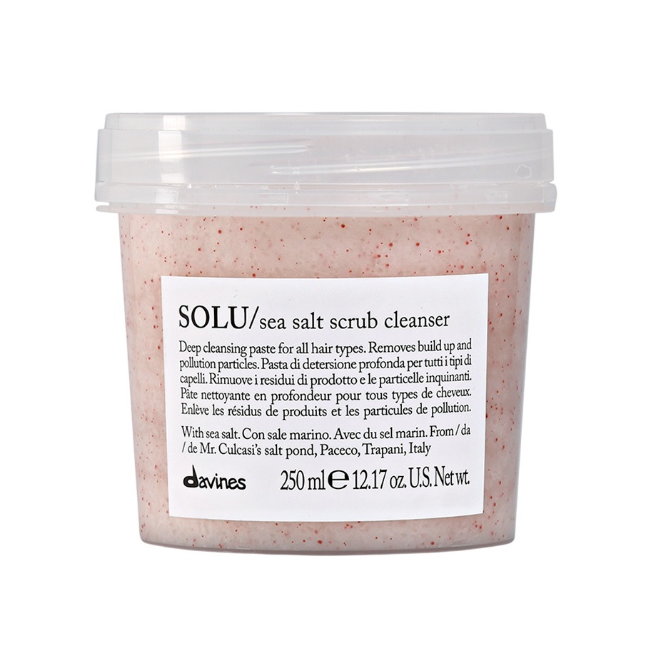 Скраб для кожи головы с морской солью Solu 250мл