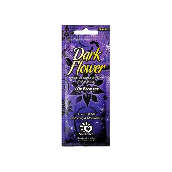 Крем для загара с 10-ти кртаным бронзером Dark Flower