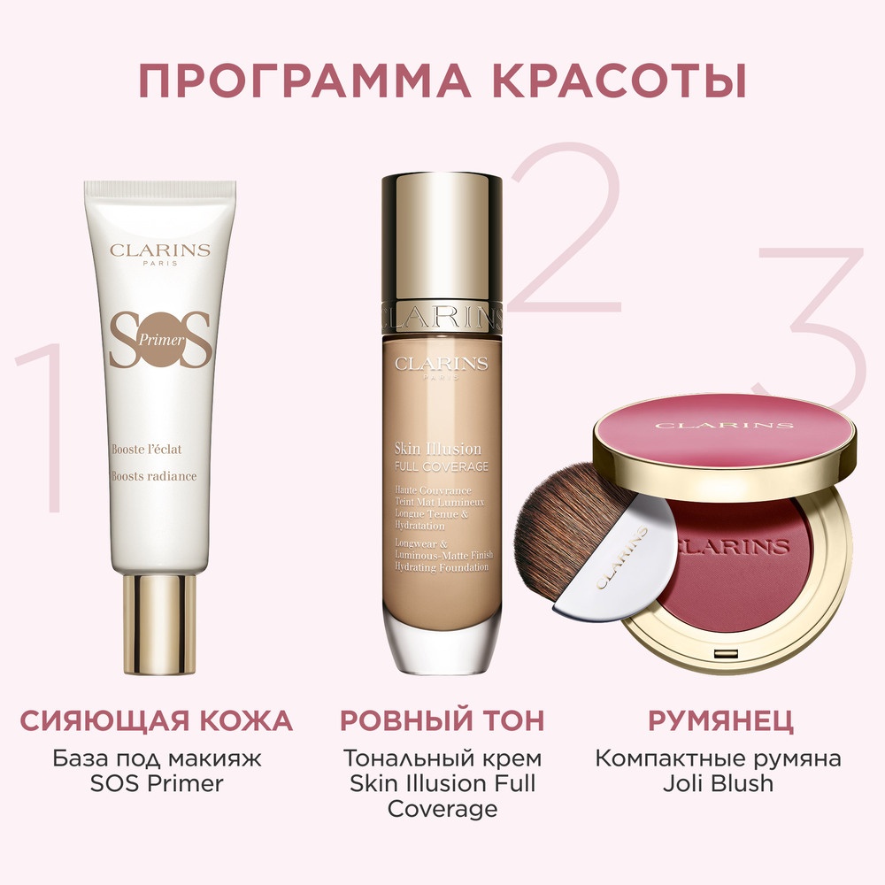 Румяна для лица компактные Joli Blush