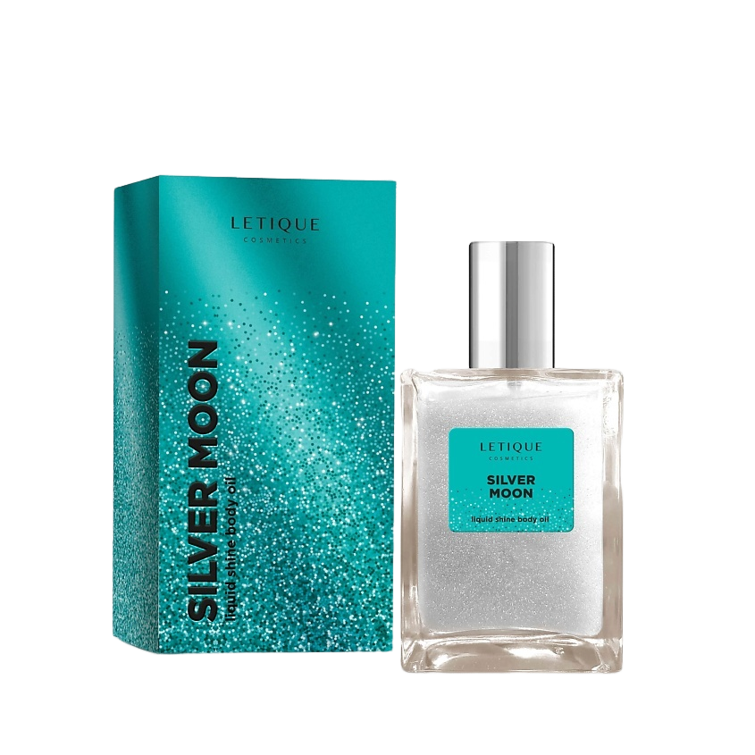 Масло для тела мерцающее парфюмированное Silver Moon 