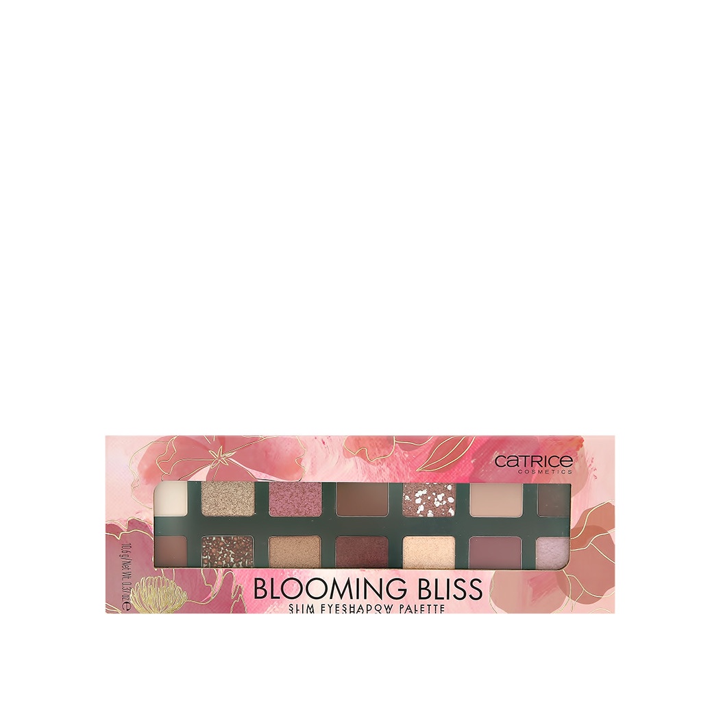 Палетка теней для век Blooming Bliss Slim Eyeshadow Palette Catrice купить в VISAGEHALL