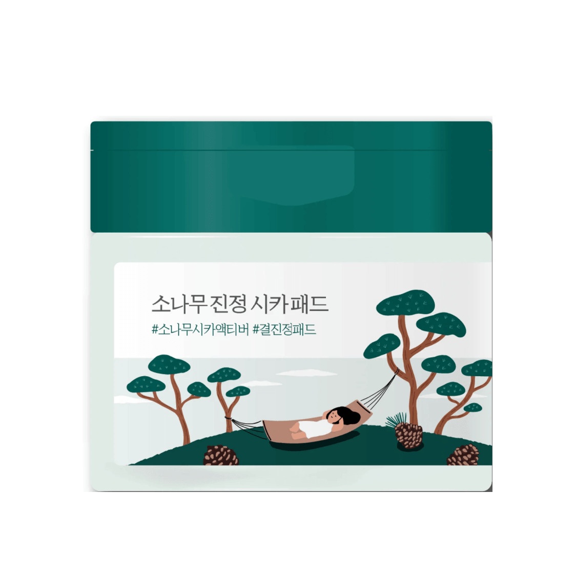 Пэды для проблемной кожи с экстрактами сосны и центеллы Pine Calming Cica Pad купить в VISAGEHALL