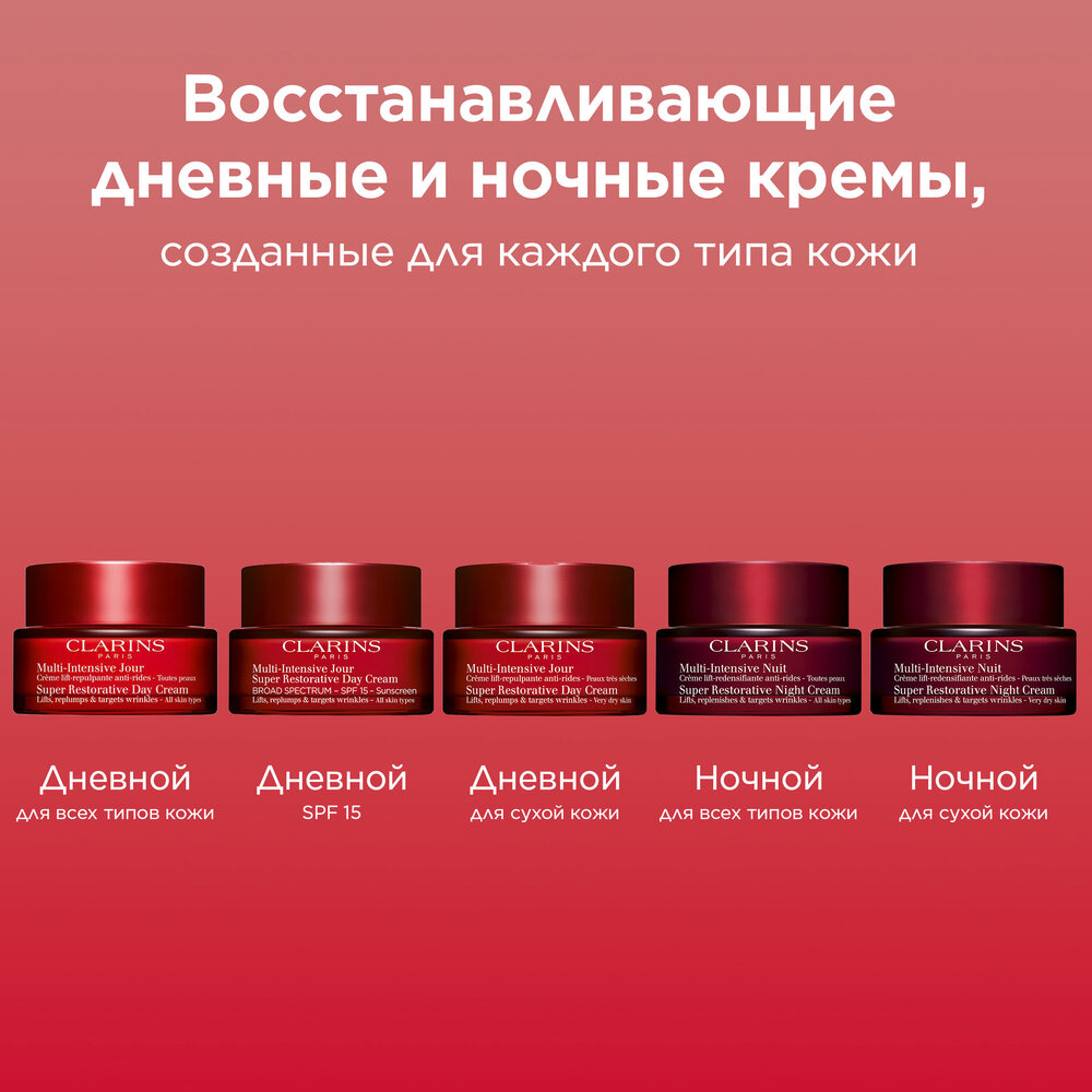 Крем дневной восстанавливающий с эффектом лифтинга для сухой кожи Multi-Intensive 