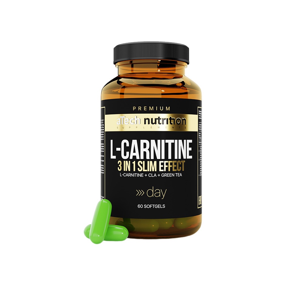Зелёный чай жиросжигатель для похудения + L-Carnitine 