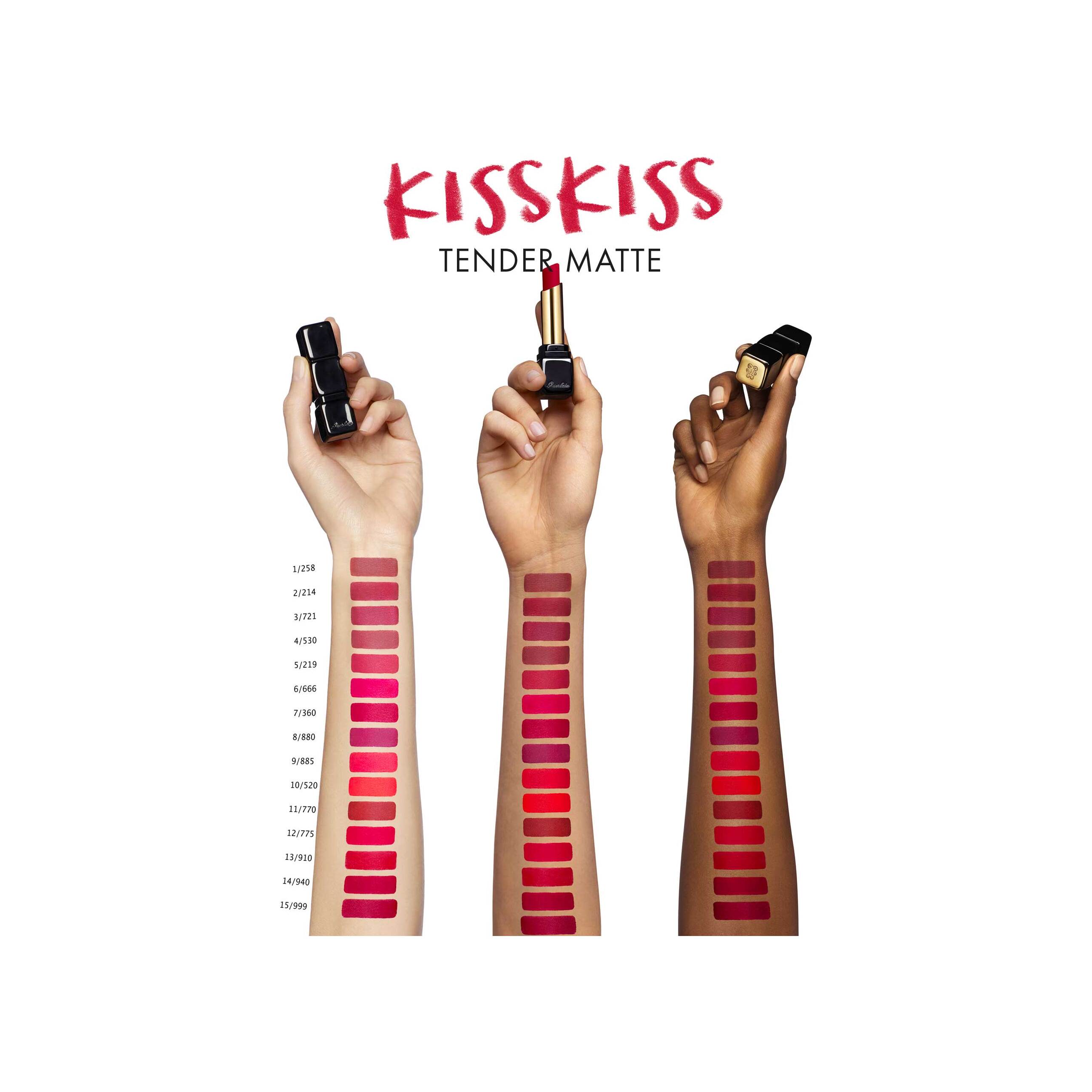 Помада для губ KissKiss Tender Matte 