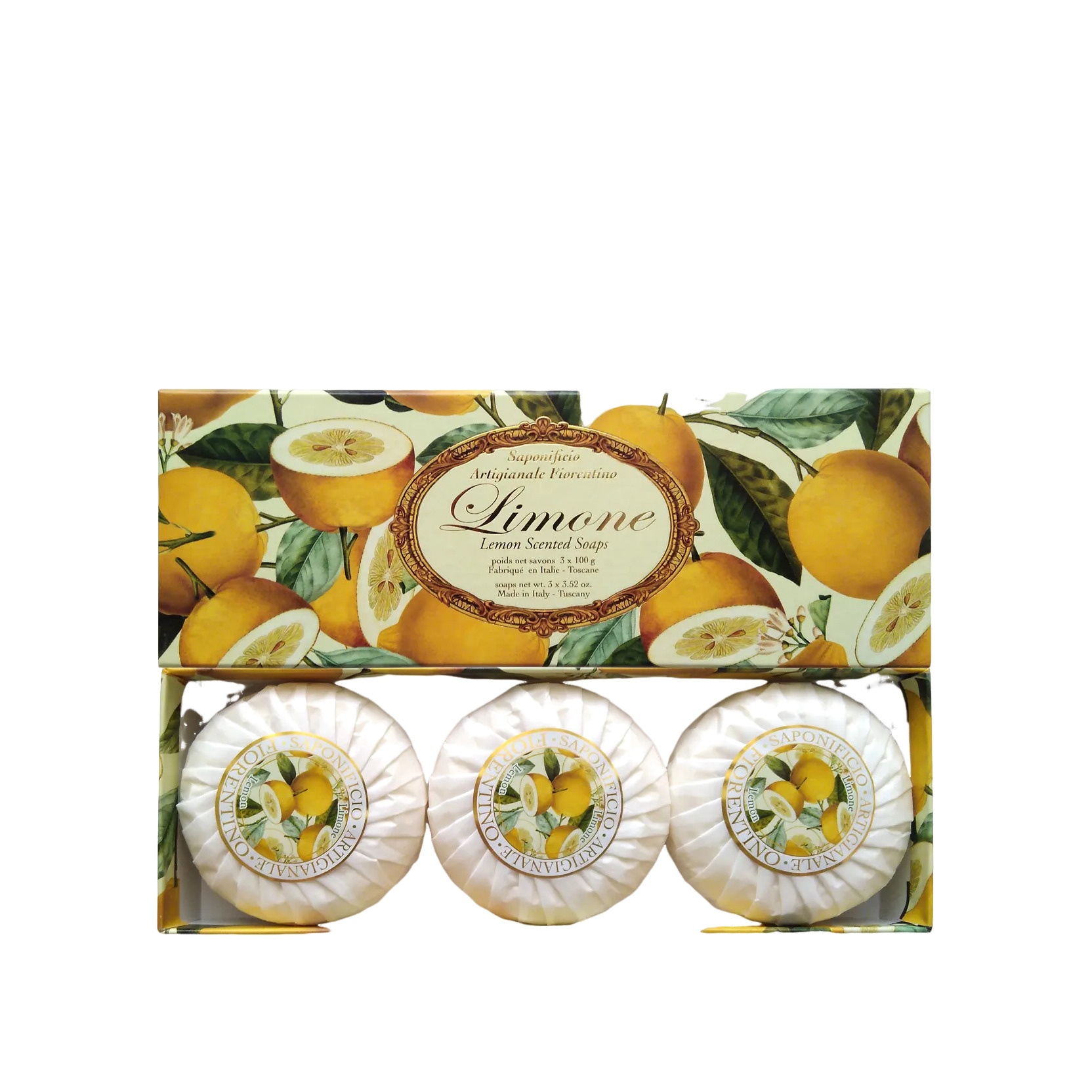 Набор парфюмированного мыла Limone купить в VISAGEHALL