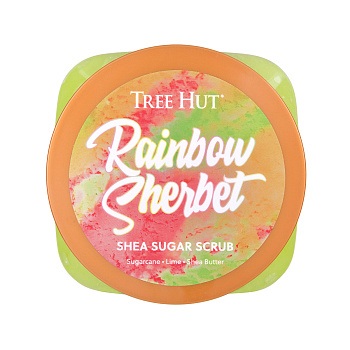 Скраб сахарный для тела с ароматом лимонного щербета Rainbow Sherbet