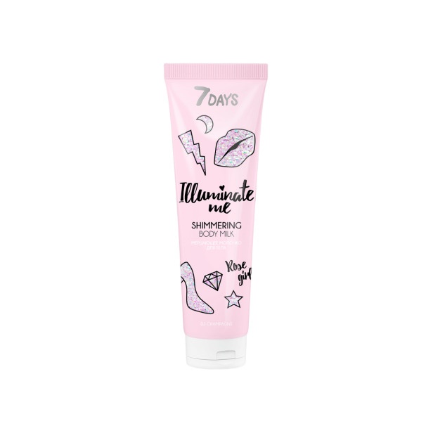 Молочко для тела мерцающее Rose Girl Illuminate Me купить в VISAGEHALL