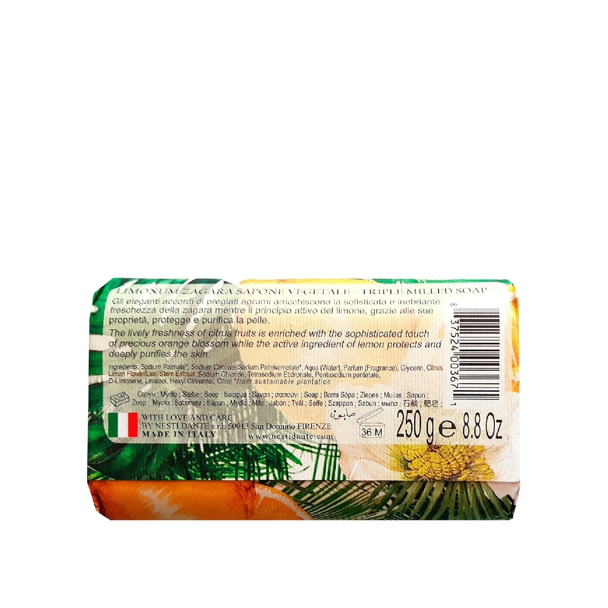 Мыло Лимонный цветок With Love And Care купить в VISAGEHALL