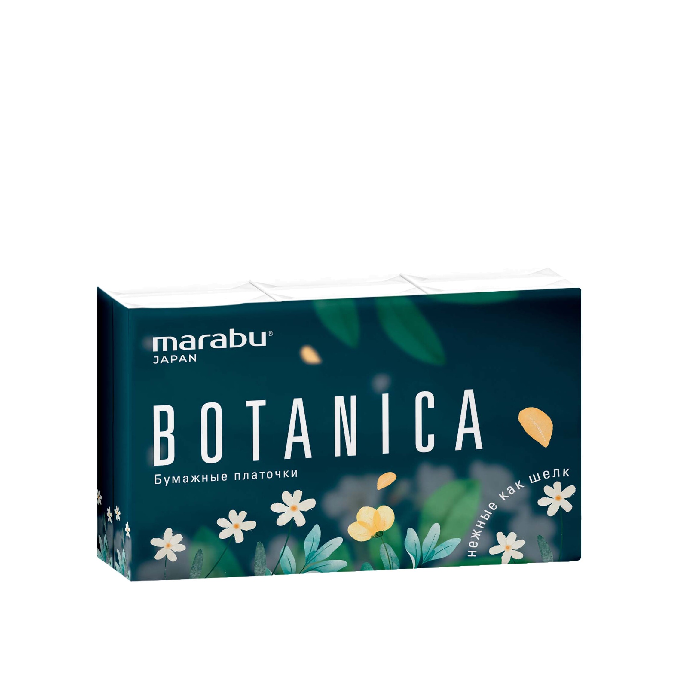 Платочки бумажные трехслойные купить в VISAGEHALL