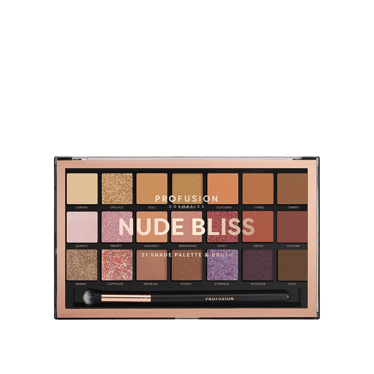 Палетка для макияжа глаз Nude Bliss  купить в VISAGEHALL