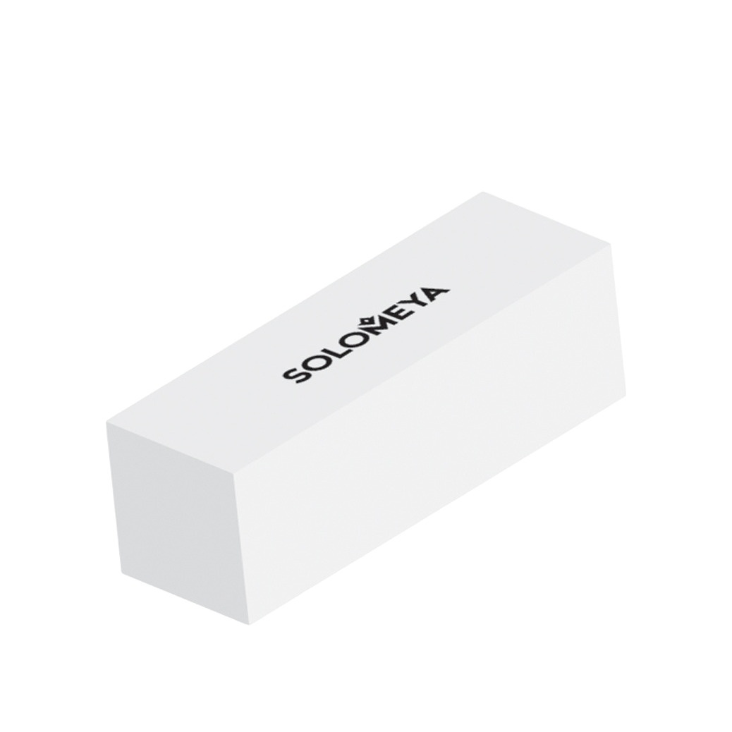 Блок-шлифовщик для ногтей белый White Sanding Block