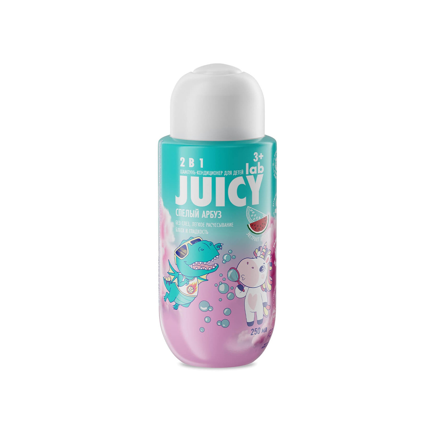 Шампунь-кондиционер детский арбуз 2в1 Juicy lab купить в VISAGEHALL