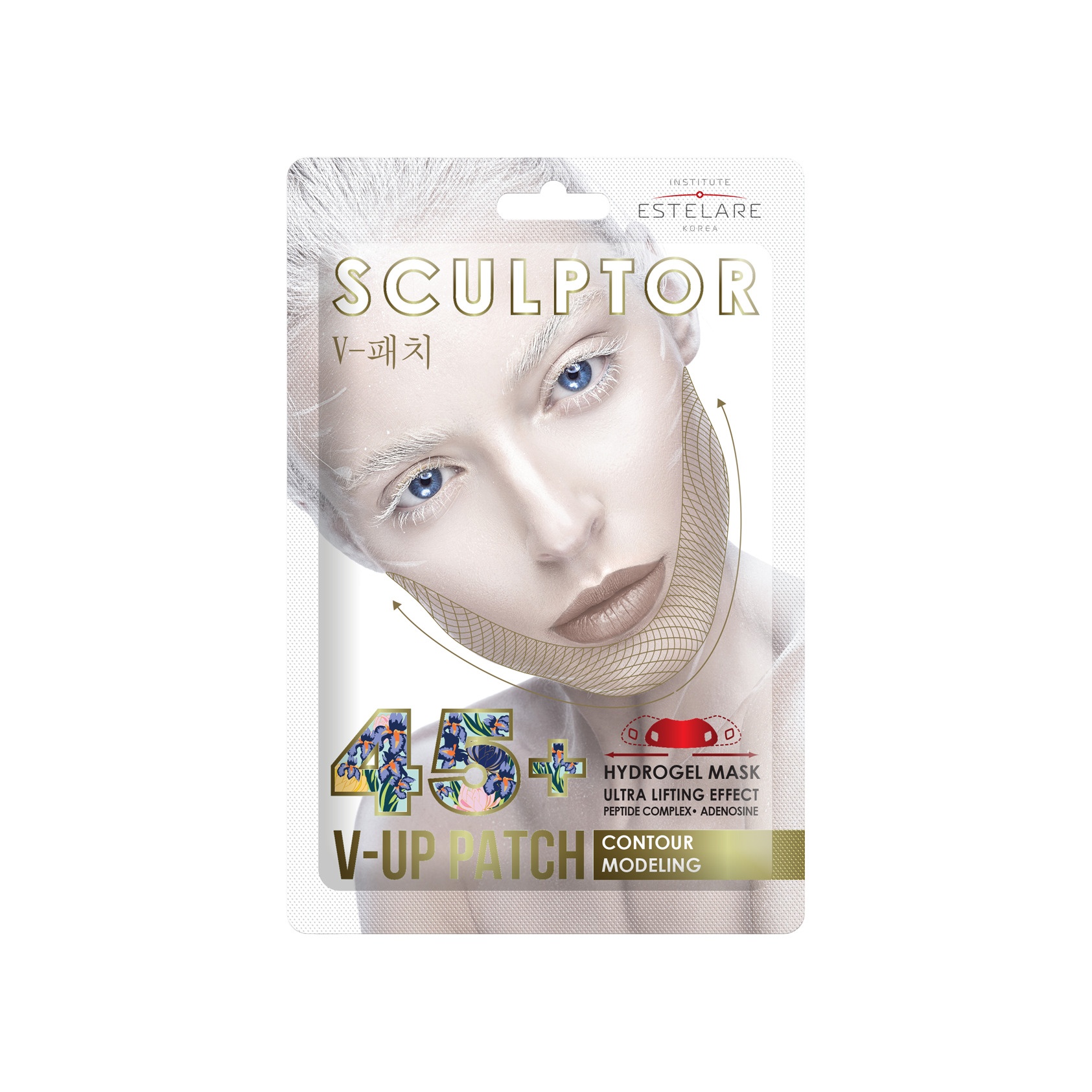Маска-ультралифтинг гидрогелевая для V-line-зоны 45+ Sculptor купить в VISAGEHALL