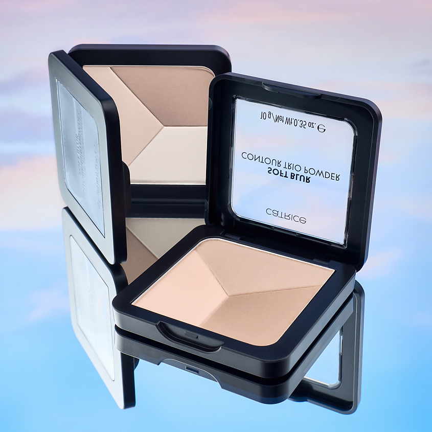 Пудра для контурирования Soft Blur Contour Trio Powder