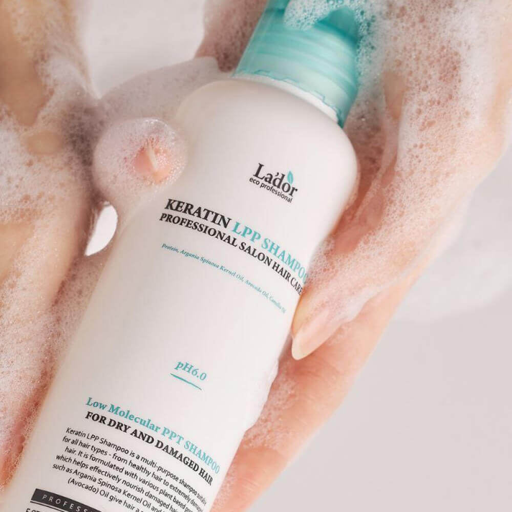 Шампунь для волос с кератином Keratin LPP Shampoo купить в VISAGEHALL