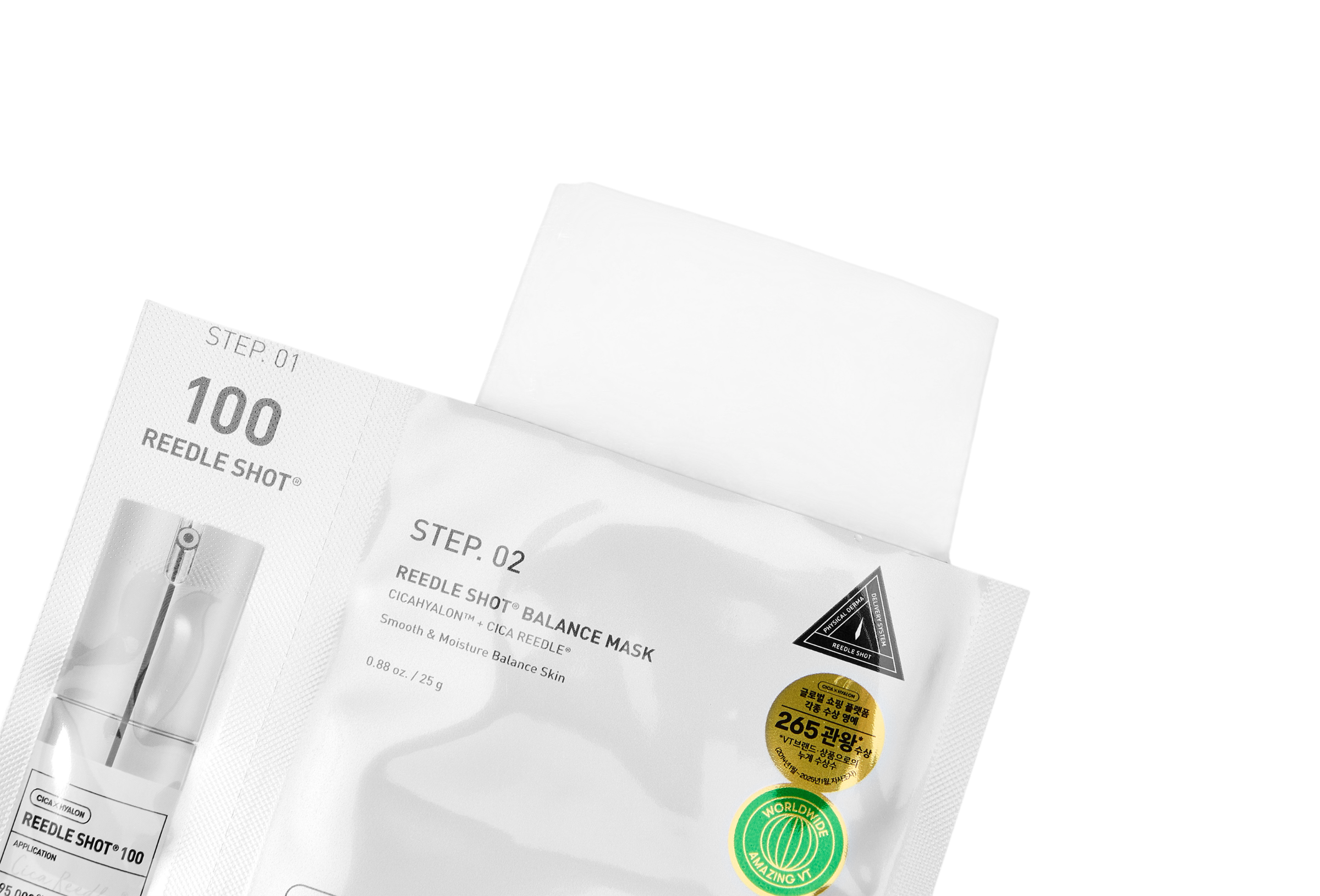 Маска для лица тканевая Reedle Shot 100 2 Step Mask 5x25гр купить в VISAGEHALL