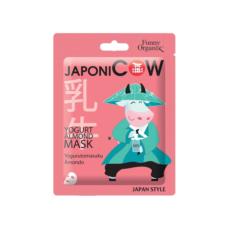 Маска для лица тканевая йогуртовая JaponiCow купить в VISAGEHALL