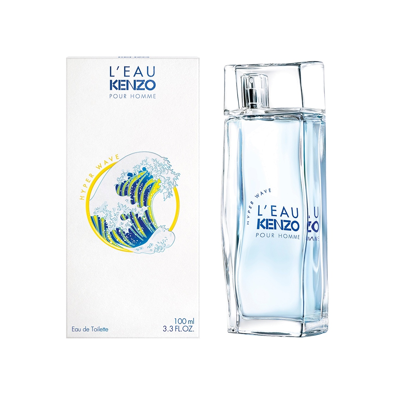 L'eau Kenzo Hyper Wave Pour homme Туалетная вода  купить в VISAGEHALL
