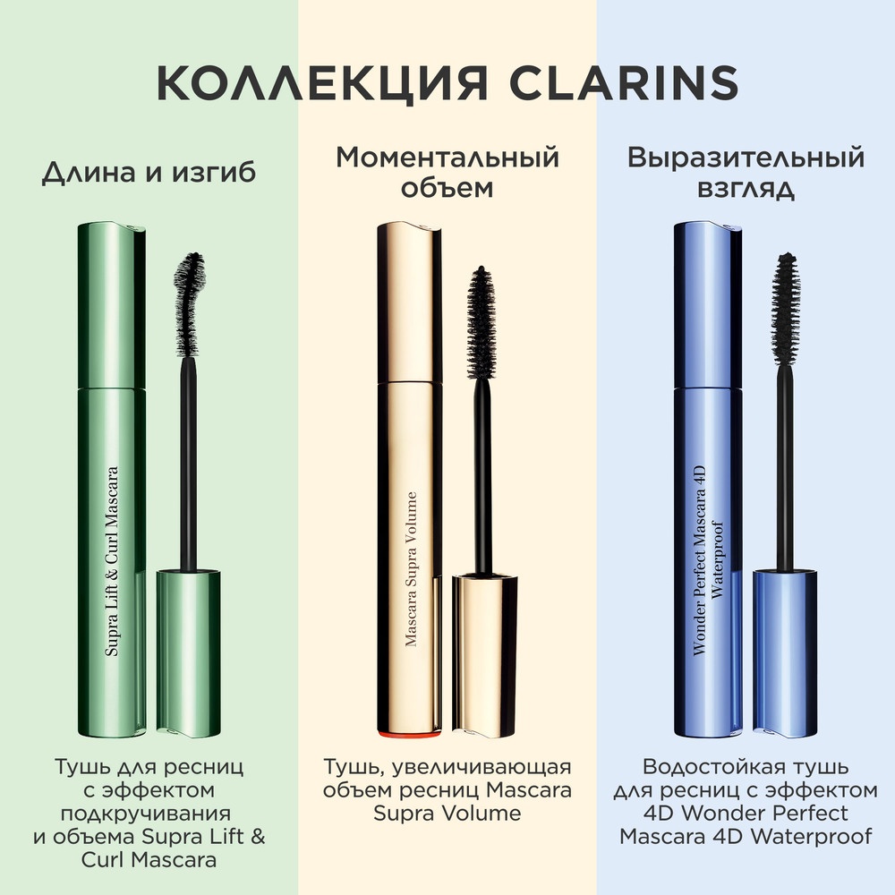 Тушь для объема ресниц Mascara Supra Volume