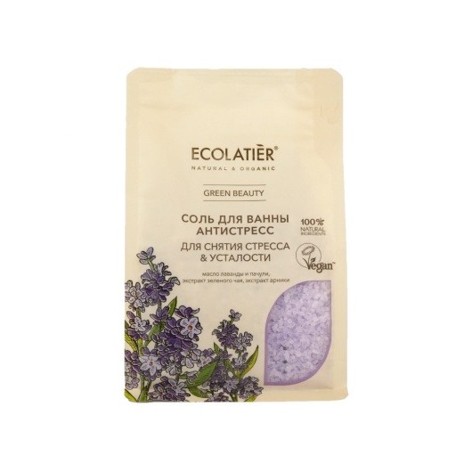 Соль для ванны Антистресс Green Beauty 