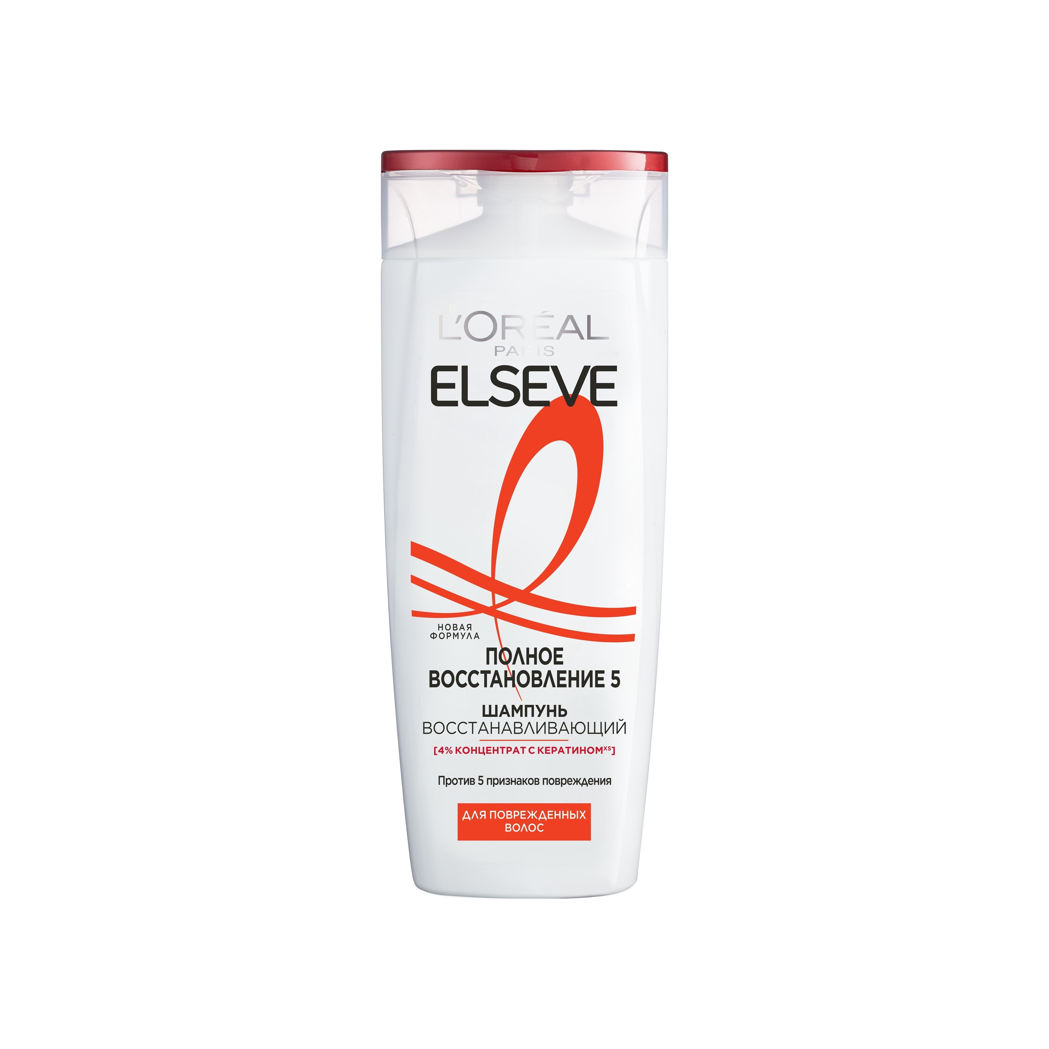 Шампунь для поврежденных волос Полное Восстановление Elseve купить в VISAGEHALL