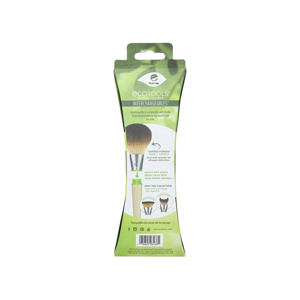 Кисть для пудры Interchangeables Tapered Powder  купить в VISAGEHALL