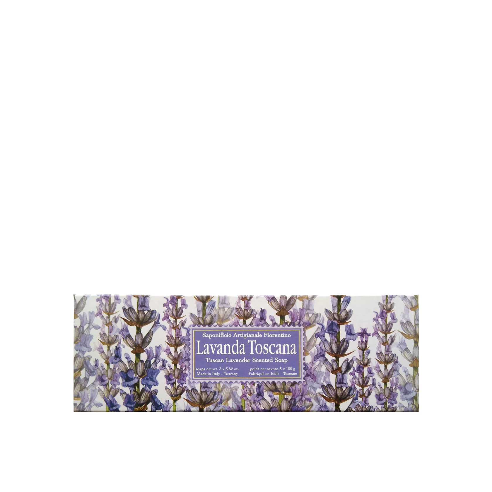 Набор парфюмировааного мыла Lavanda Toscana купить в VISAGEHALL