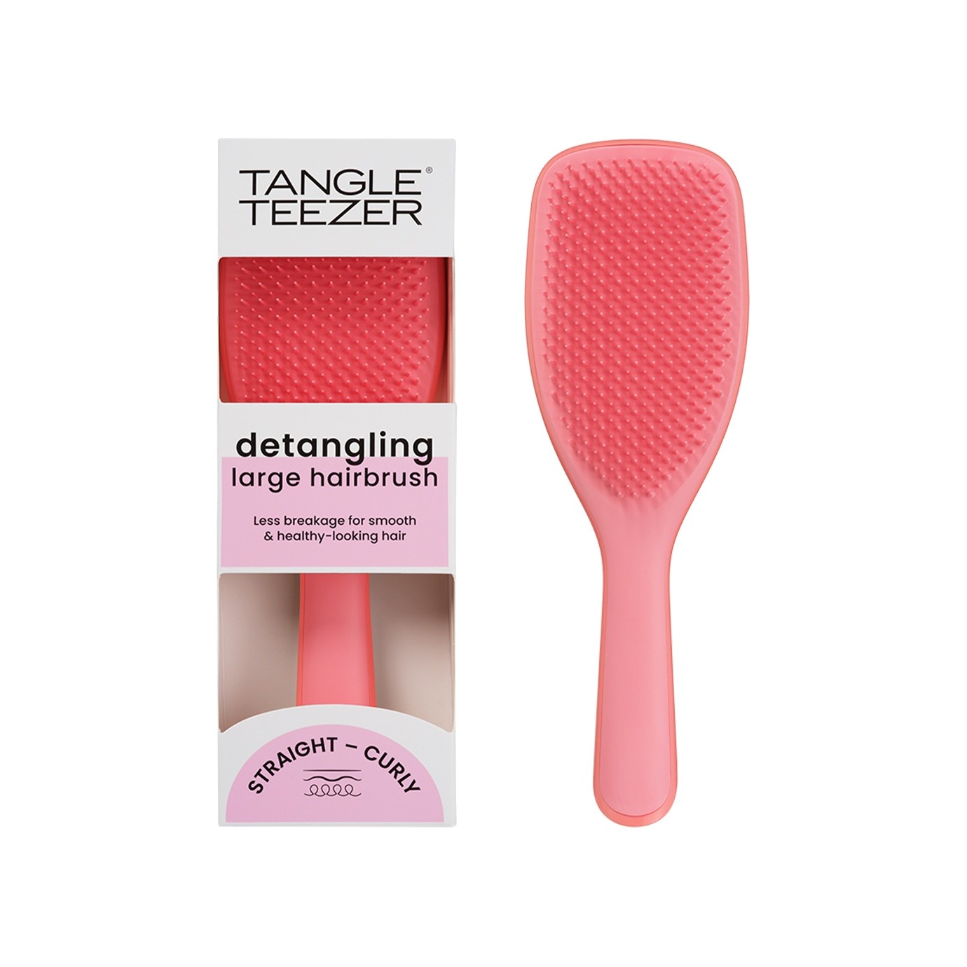 Расческа для волос The Large Ultimate Detangler Salmon Pink купить в VISAGEHALL