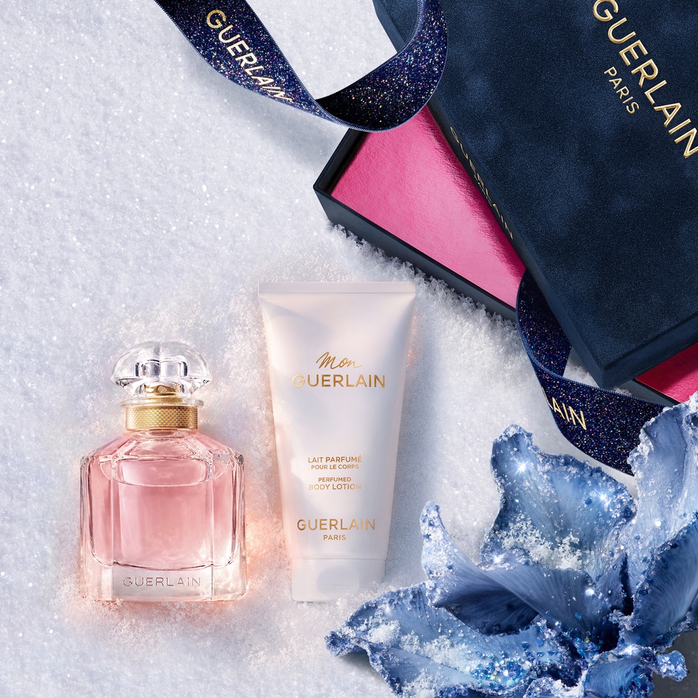 Набор: Парфюмерная Вода Mon Guerlain + Парфюмированный Лосьон Для Тела Mon Guerlain купить в VISAGEHALL