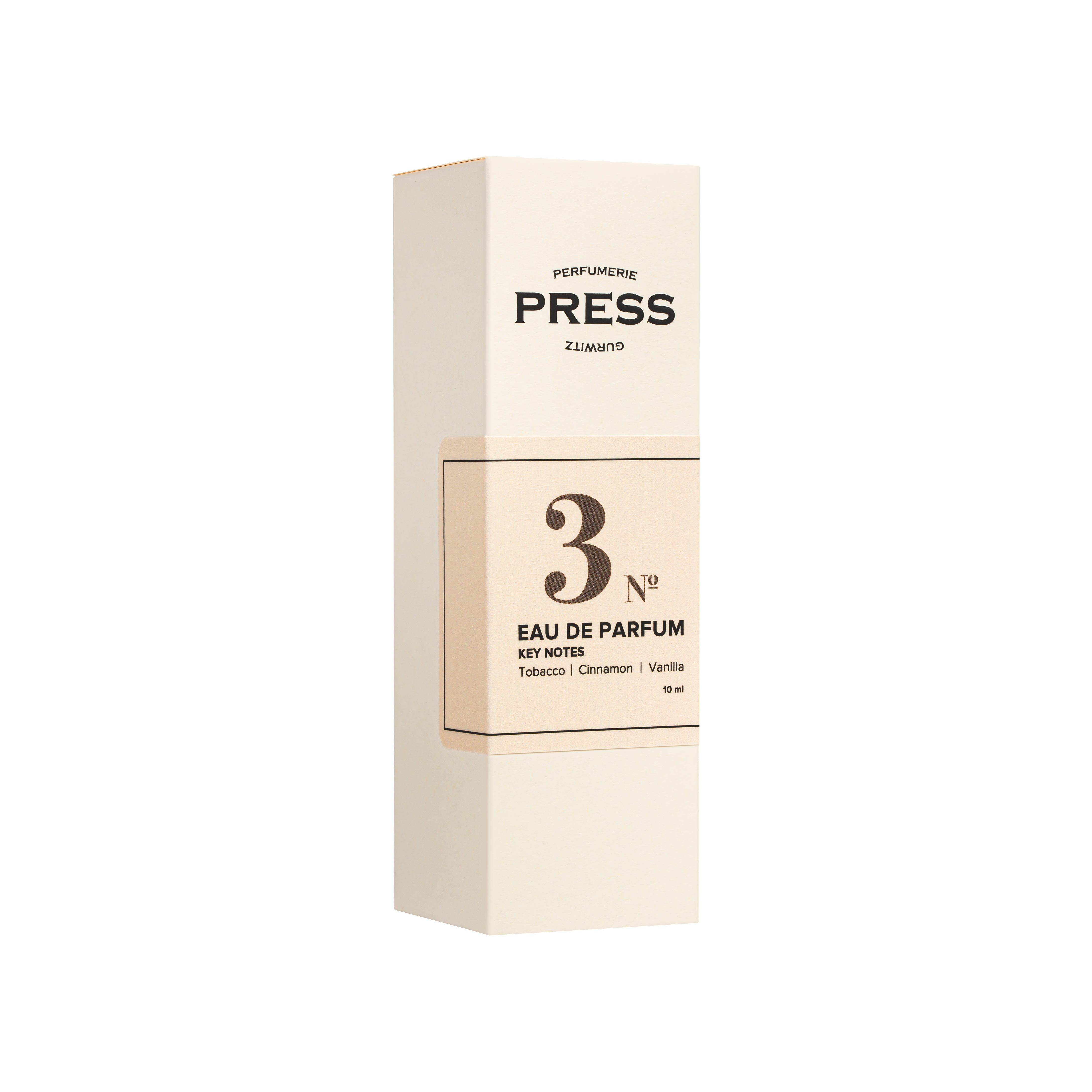 Парфюмерная вода № 3 Tobacco, Cinnamon, Vanilla купить в VISAGEHALL