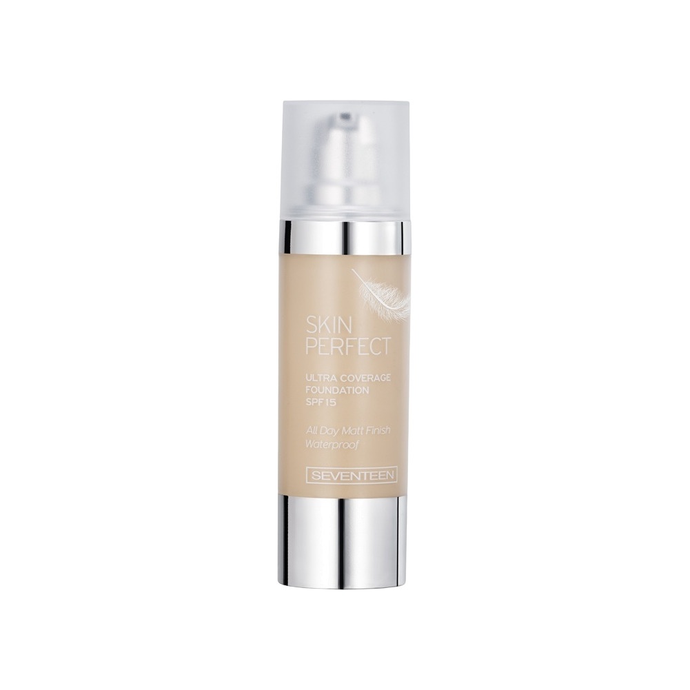Тональный крем матирующий водостойкий Skin Perfect Ultra Coverage SPF15