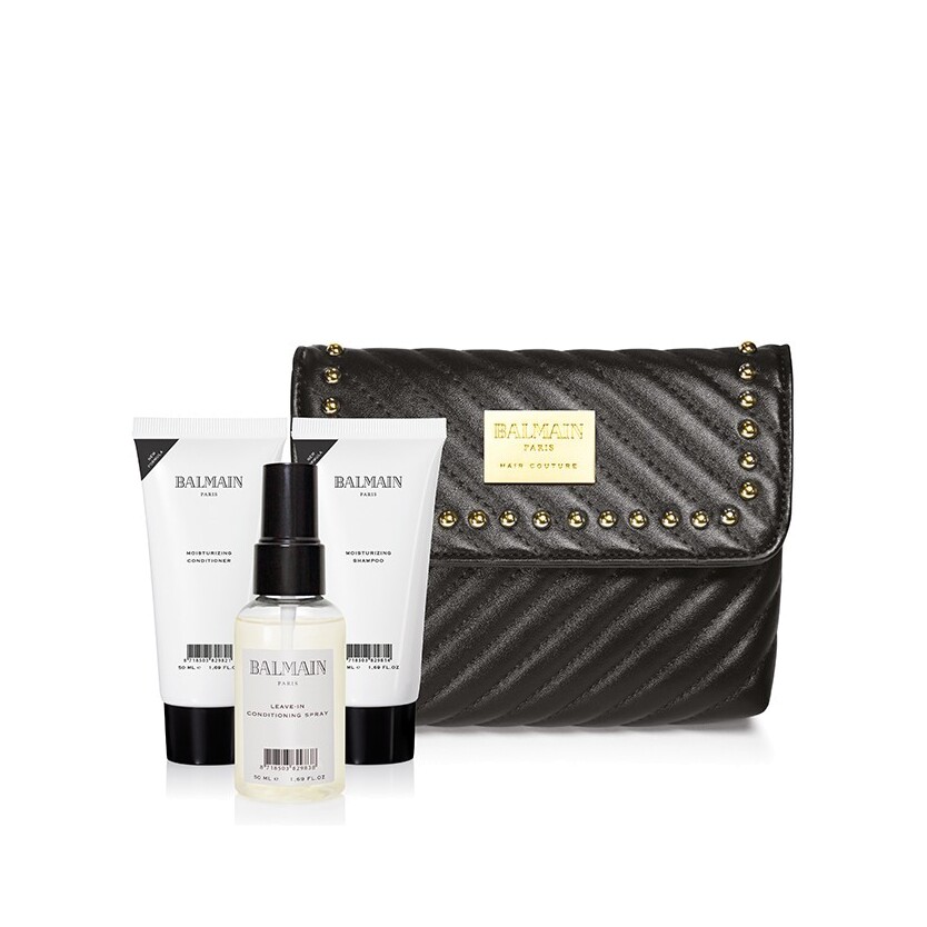 Косметичка черная со средствами для ухода Limited Cosmetic Bag купить в VISAGEHALL