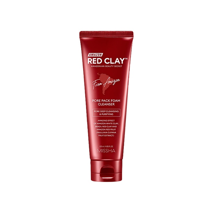 Пенка для очищения пор Amazon Red Clay купить в VISAGEHALL