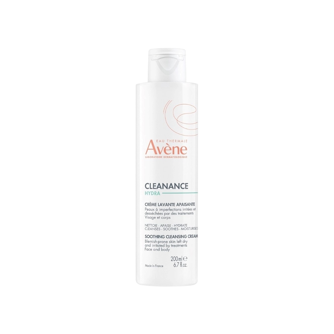 Крем очищающий успокаивающий для проблемной кожи Avene Cleanance Hydra купить в VISAGEHALL