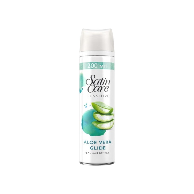 Гель для бритья с алое для чувствительной кожи Satin Care купить в VISAGEHALL