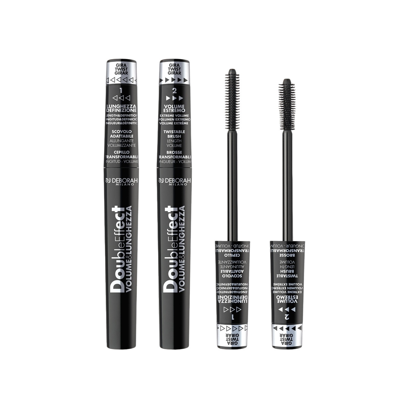 Тушь для ресниц двойной эффект Mascara Double Effect купить в VISAGEHALL