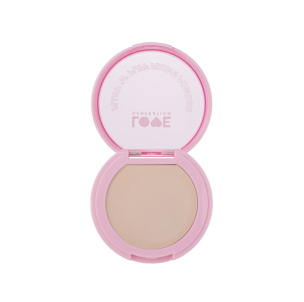 Пудра для лица фиксирующая Pressed Setting Powder Fluff'n'Puff