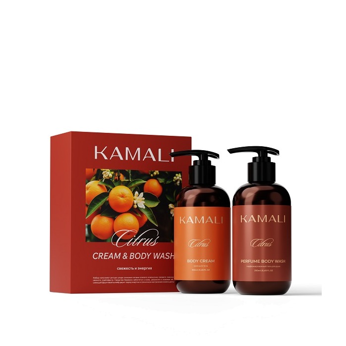Набор для тела Citrus Cream & body wash