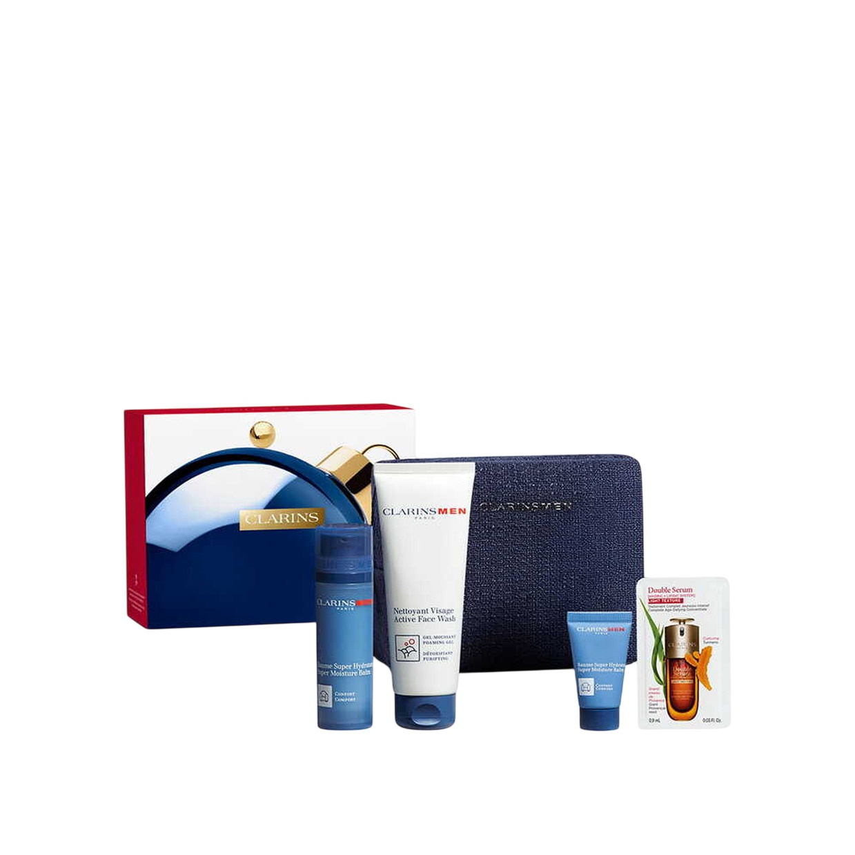 Подарочный набор для ухода за мужской кожи Clarins Men  купить в VISAGEHALL