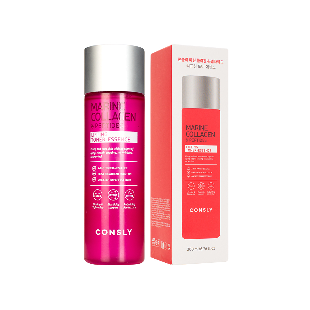 Тонер-эссенция укрепляющий с коллагеном и пептидами купить в VISAGEHALL