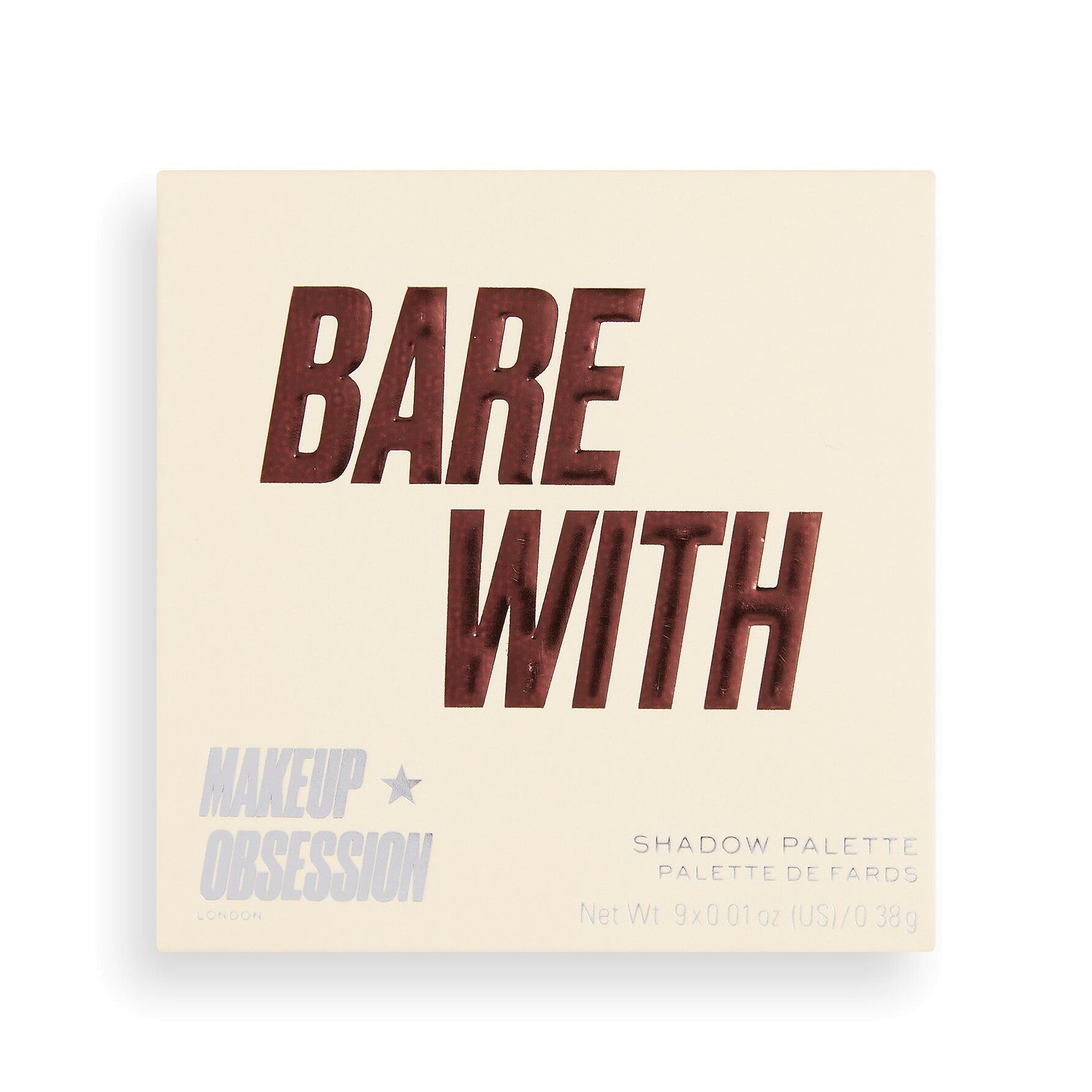 Палетка теней для век Bare With купить в VISAGEHALL
