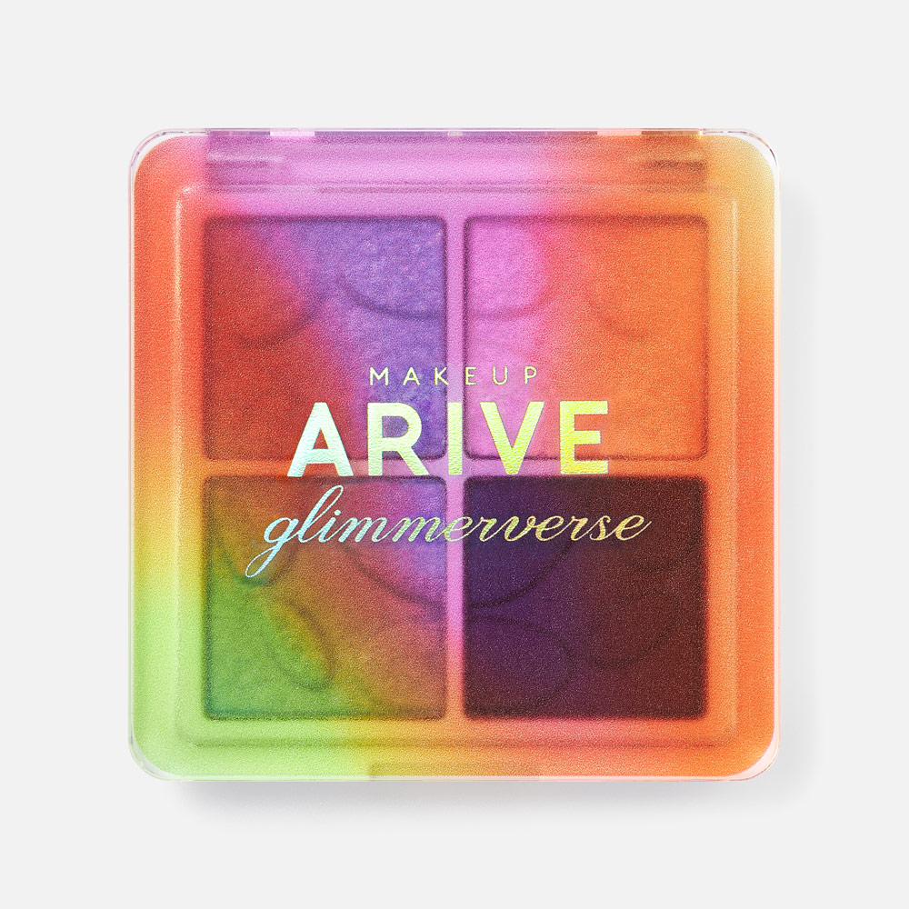 Палетка теней Glimmerverse Invented Ethos Multichrome Eyeshadow Quad