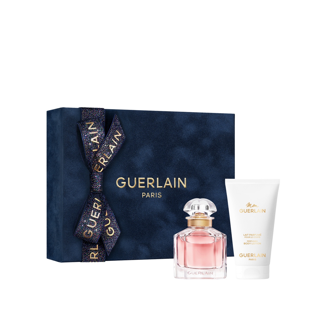 Набор: Парфюмерная Вода Mon Guerlain + Парфюмированный Лосьон Для Тела Mon Guerlain купить в VISAGEHALL