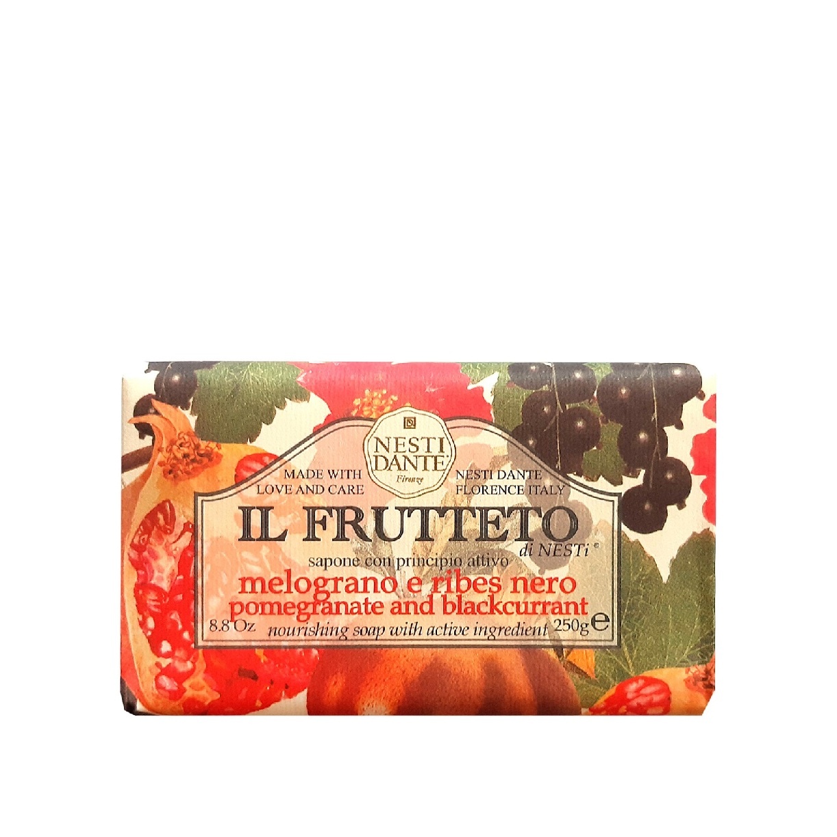 Мыло Гранат и Черная смородина Il Frutteto купить в VISAGEHALL