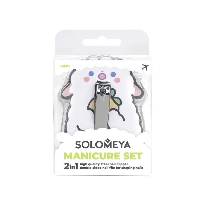 Набор для маникюра Овечка:кусачки и двухсторонняя пилка купить в VISAGEHALL