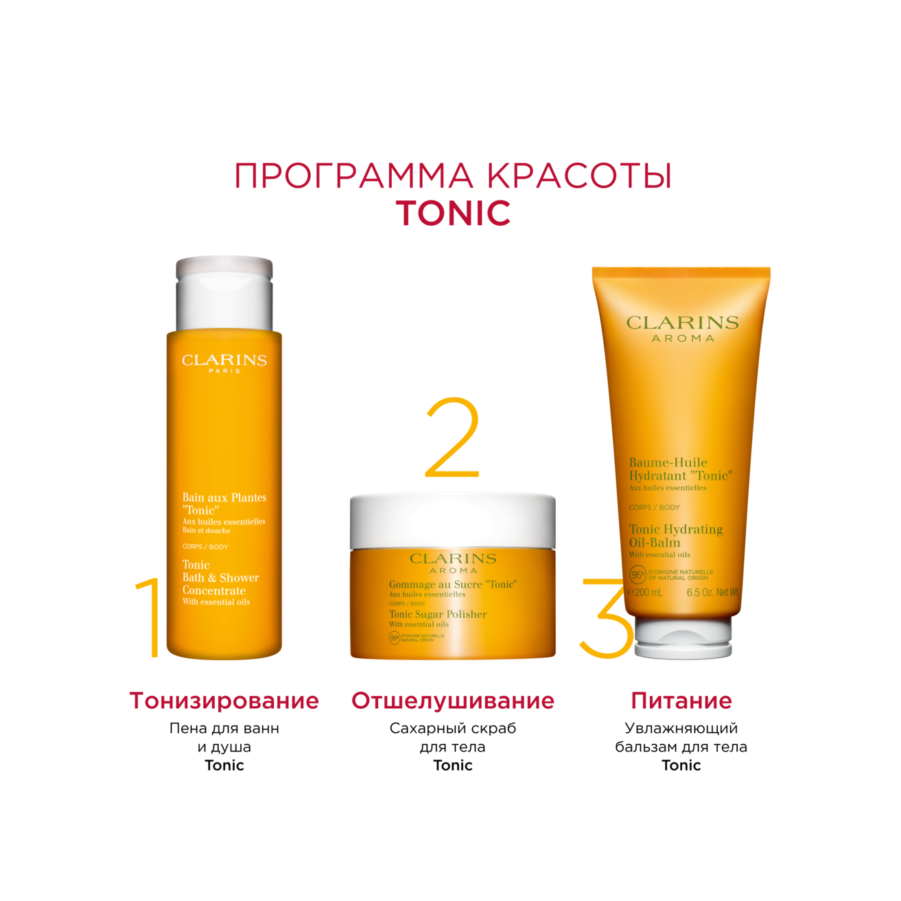 Бальзам для тела тонизирующий увлажняющий Tonic купить в VISAGEHALL