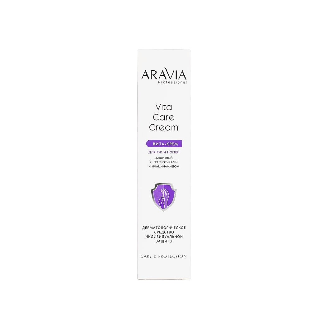 Крем для рук и ногтей защитный с пребиотиками и ниацинамидом Vita Care Cream  купить в VISAGEHALL