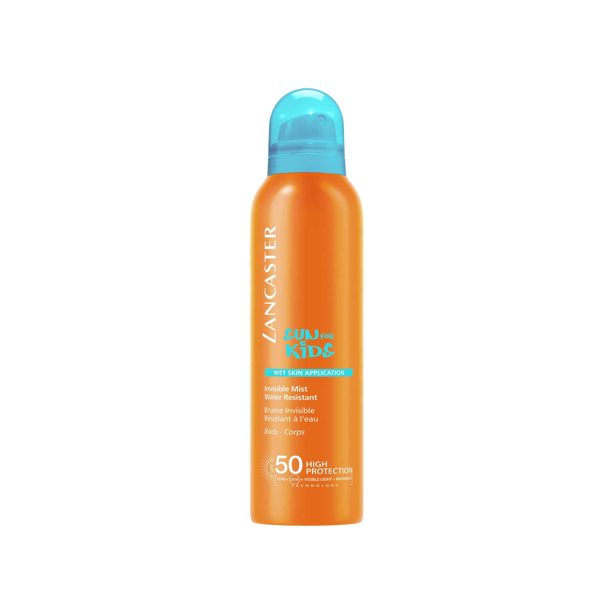 Спрей детский солнцезащитный водостойкий SPF50 125мл купить в VISAGEHALL