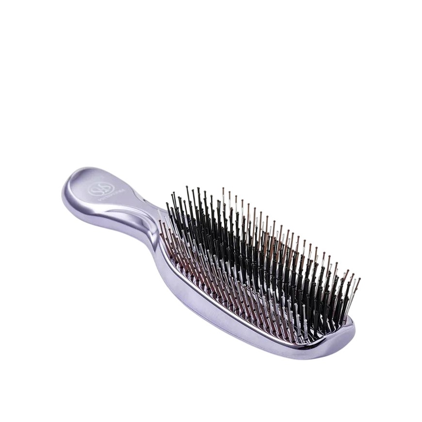 Расческа для волос массажная Scalp Brush Фиолетовый Хром купить в VISAGEHALL